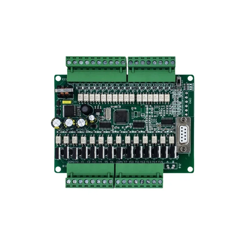 PLC industrial control board FX1N-30MT can be directly downloaded, monitored, programmable controller, analog, time