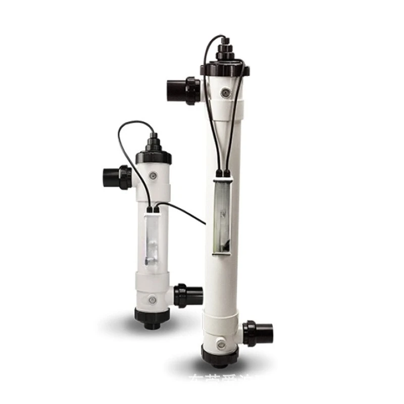 Pool Aquarium UV Swimming Pool Fish Pool Water Treatment Stainless Steel and PVC Over-current UV Lamp Algae Removal