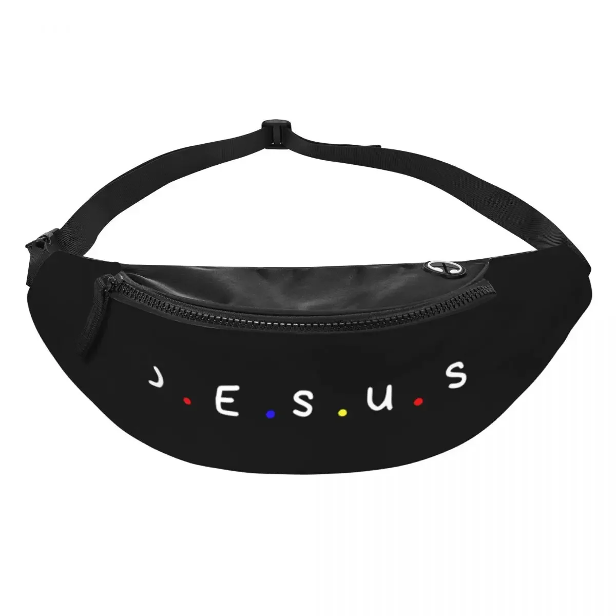 Fashion Jesus Christian Fanny Pack for Cycling Camping Women Men Religious Faith Crossbody Waist Bag Phone Money Pouch