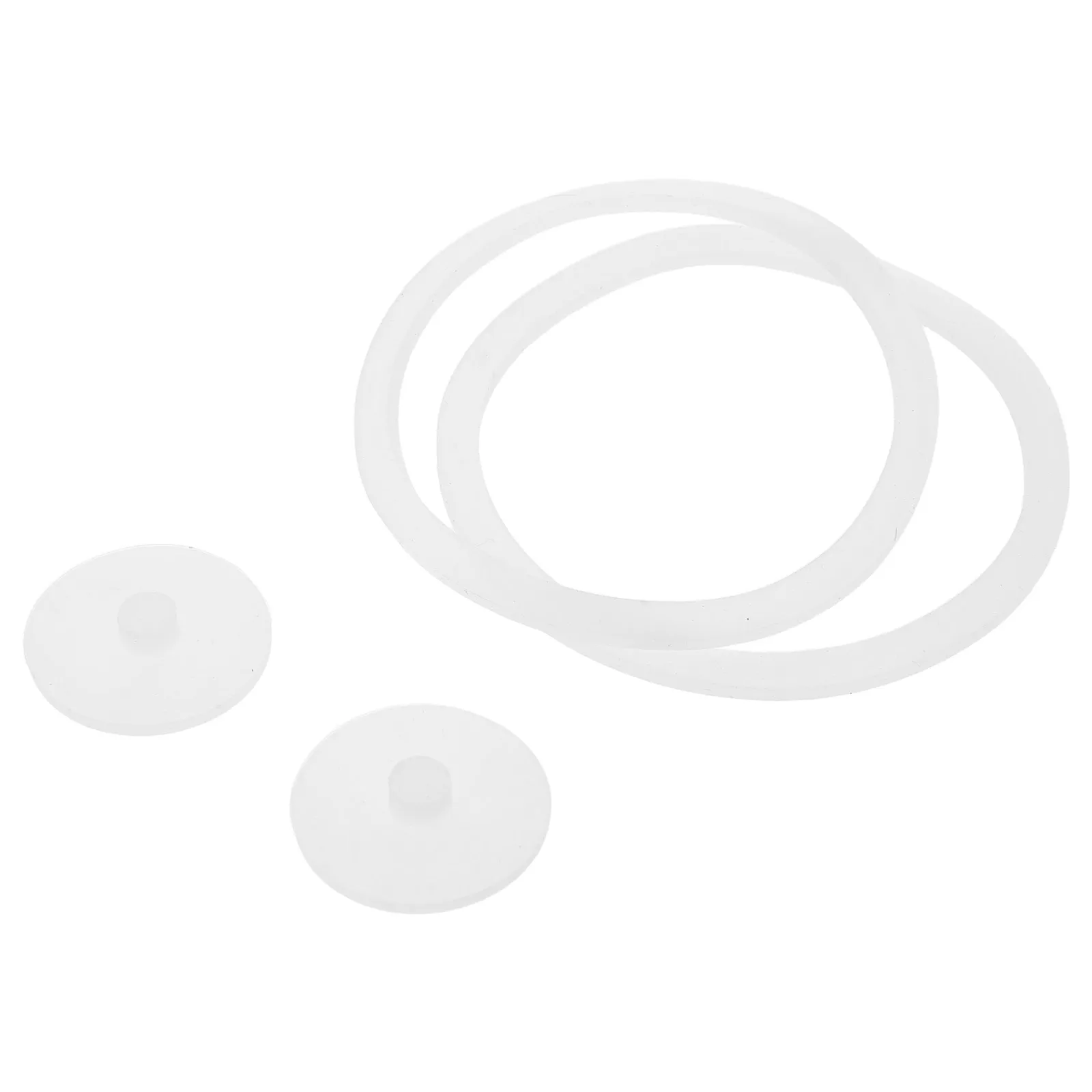 

2 Sets Cup Lid Replacement Gasket Leakproof Silicone Sealing Plug Coffee Drip Stopper Hot Water Bottle Cap Travel Tumbler Big