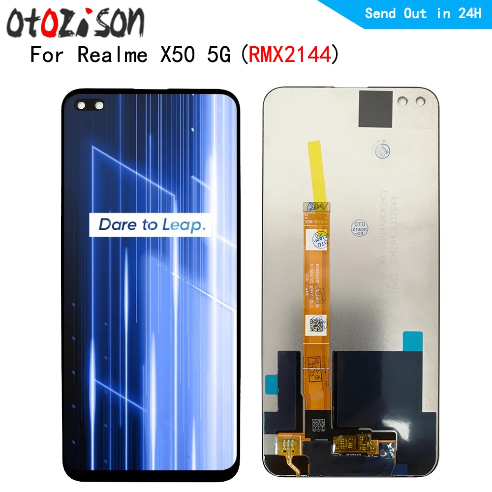 6,57 дюймовый IPS-экран для Oppo Realme X50 5G RMX2144, ЖК-дисплей, экран, сенсорная панель, дигитайзер с рамкой в сборе для RealmeX50 5G