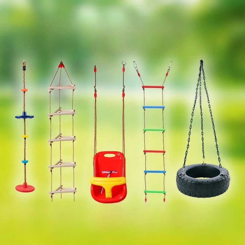 

Swing indoor and outdoor children's household horizontal bar hanging climbing rope ladder hanging ring kindergarten physical