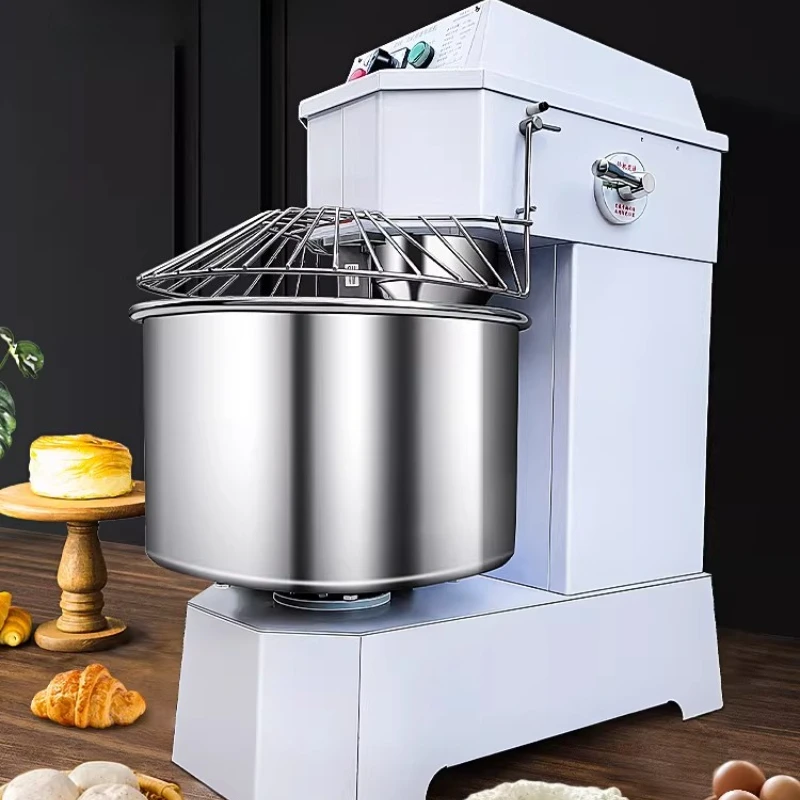 

Промышленный тестомес H20FH30F: Машина для взбивания и смешивания теста, двухскоростной двухрежимный миксер, тестомесильная машина на 25 кг JT40