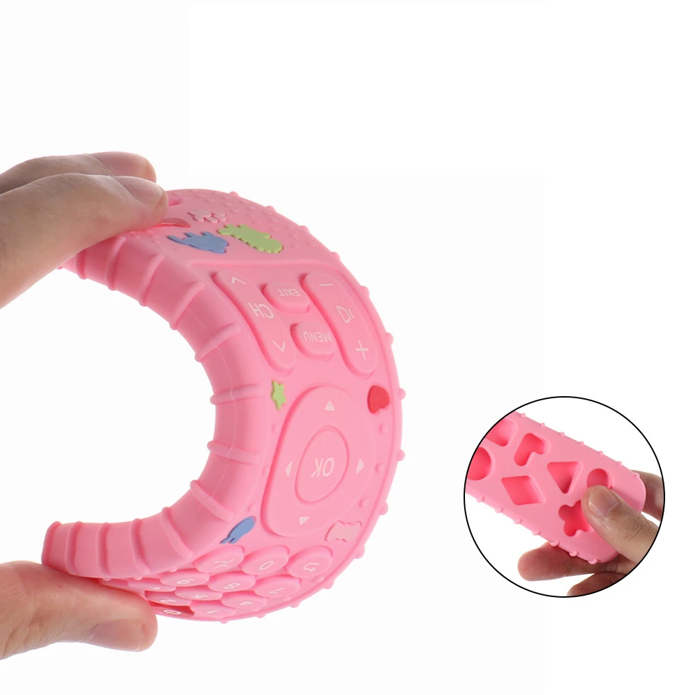 عضاضة التحكم عن بعد للأطفال ألعاب سيليكون فلسفة مونتيسوري الحسية للأولاد والبنات هدية