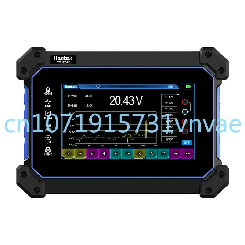 Hantek Digital Tablet Oscilloscope Dual Channel 110M Bandwidth 1gs Sampling Rate Small Handheld Tablet Oscilloscope