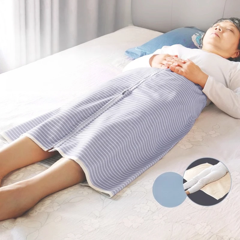 Adult Waterproof Bedwetting Skirt Washable Incontinence Apron for Elderly Seniors Leak Proof