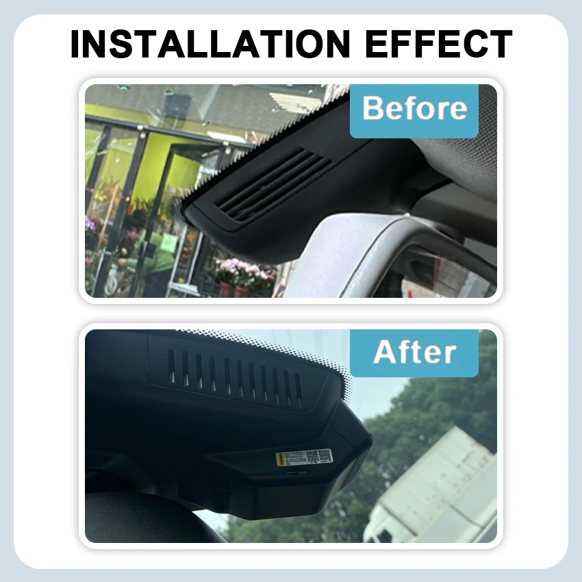 4K 2160P Car Dvr For Mercedes-Benz GLK Class X204 GLK200 GLK220 GLK250 GLK260 GLK300 GLK350 Plug and play DashCam
