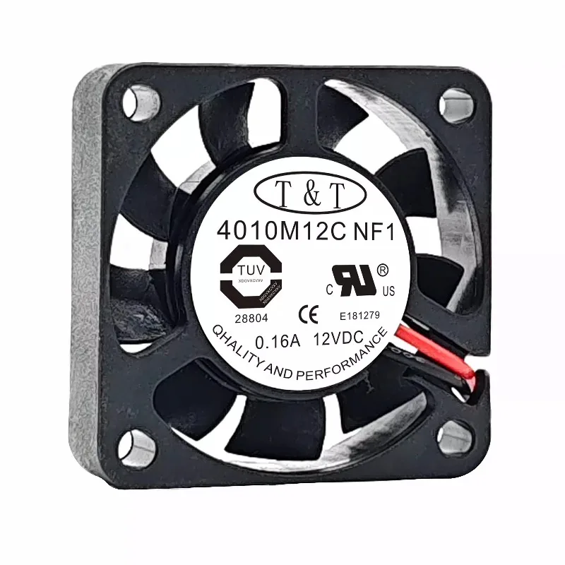 New Cooler Fan for TT 4010M12C 4010 DC12V 0.16A Cooling Fan 40 * 40 * 10MM