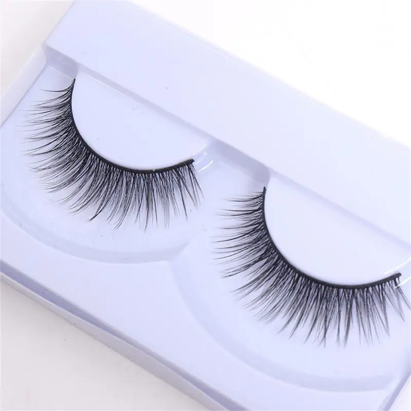 1/2/3SETS Cross Wimpers 3d Dikke Krullen Licht En Comfortabel Populaire Make-Up Chemische Vezel Valse wimpers