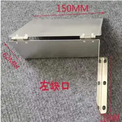 Steel Outdoor Waterproof Cover Rain Shield cover Weatherproof For Electronic Lock Mechanical Lock Gate Lock