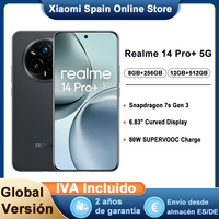 Global Version Realme 14 Pro+ 5G Smartphone Snapdragon®7s Gen 3 5G 6000mAh 50MP Sony 3X Periscope 6.83\