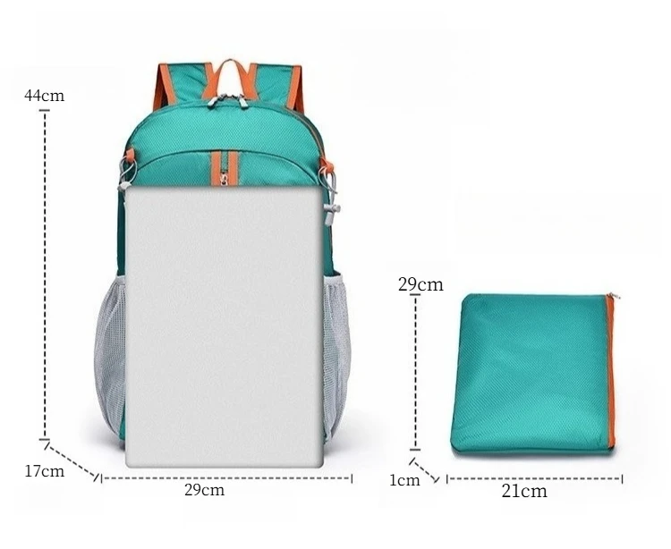 Outdoor bag sports leisure lightweight foldable backpack cycling multi-functional large capacity outdoor hiking hiking bag