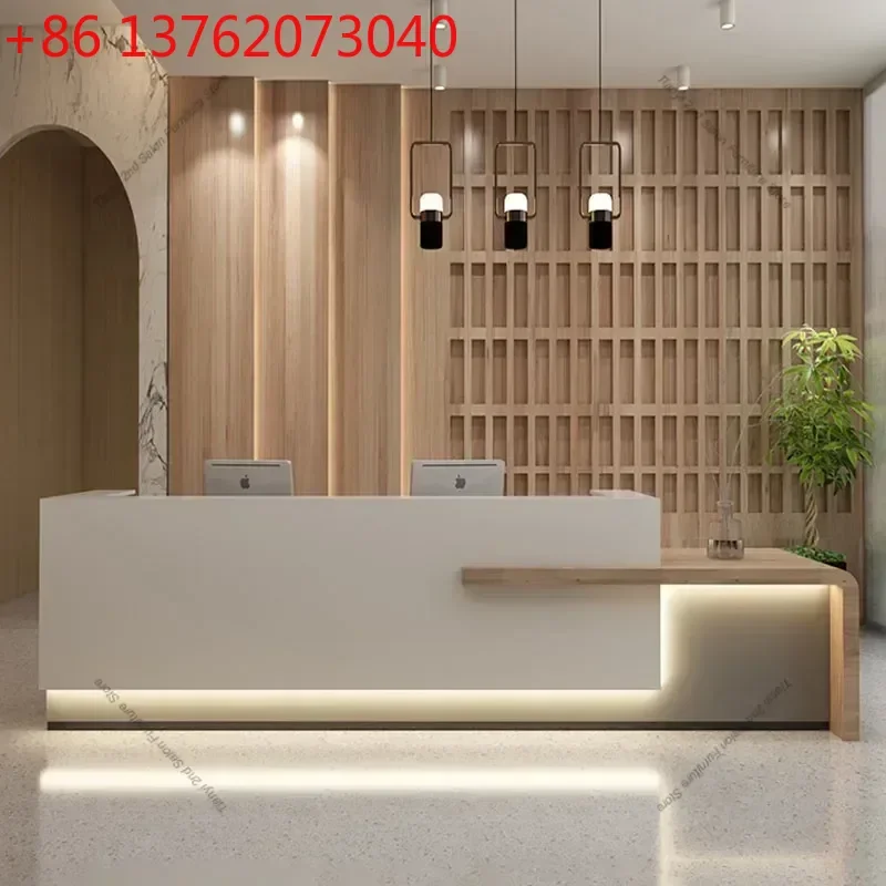 

Стойки ресепшн в итальянском стиле для магазинов одежды, отелей, элитных салонов красоты, простые офисные мебельные стойки ресепшн