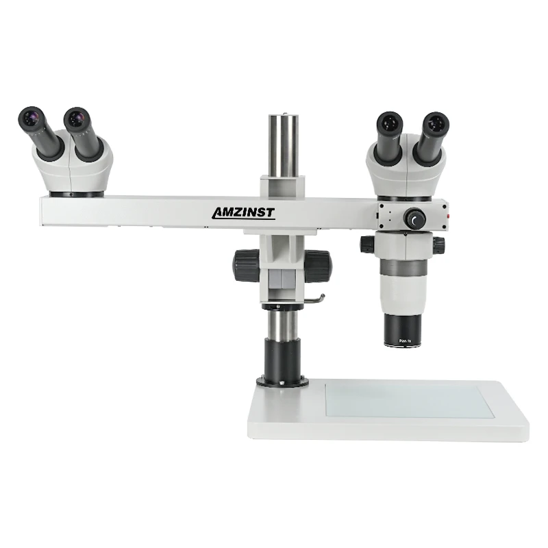 SZ8601S professional dual-vision discussion head zoom stereo microscope laboratory