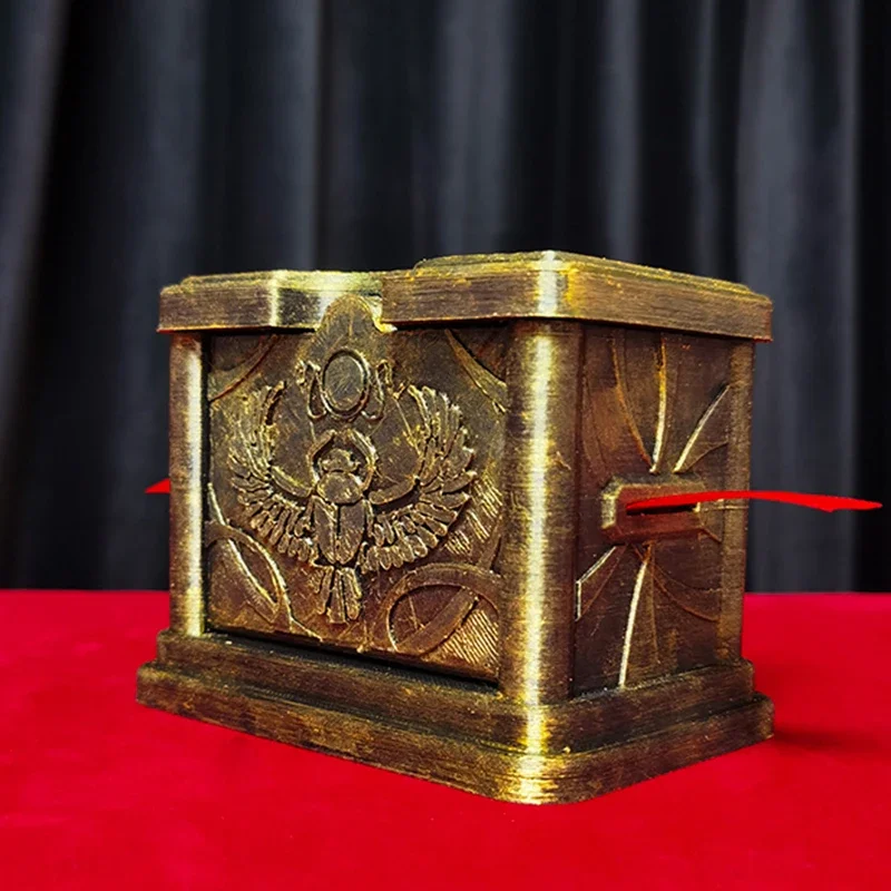 

Ribbon Restoration Box Magic Tricks Cut and Restore Ribbon in a Vintage Box Visual Restoration Magia Close-up Illusions Gimmicks
