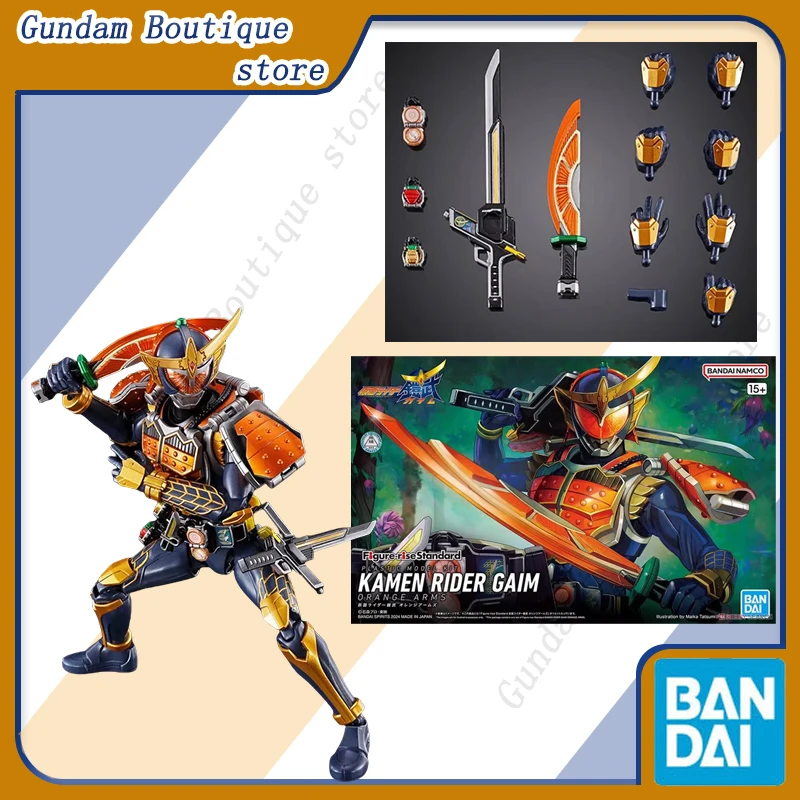 

Bandai Genuine Figure Rise Standard FRS KAMEN RIDER GAIM ORANGE ARMS Anime Action Assembly Model Toys Gift Children Christmas