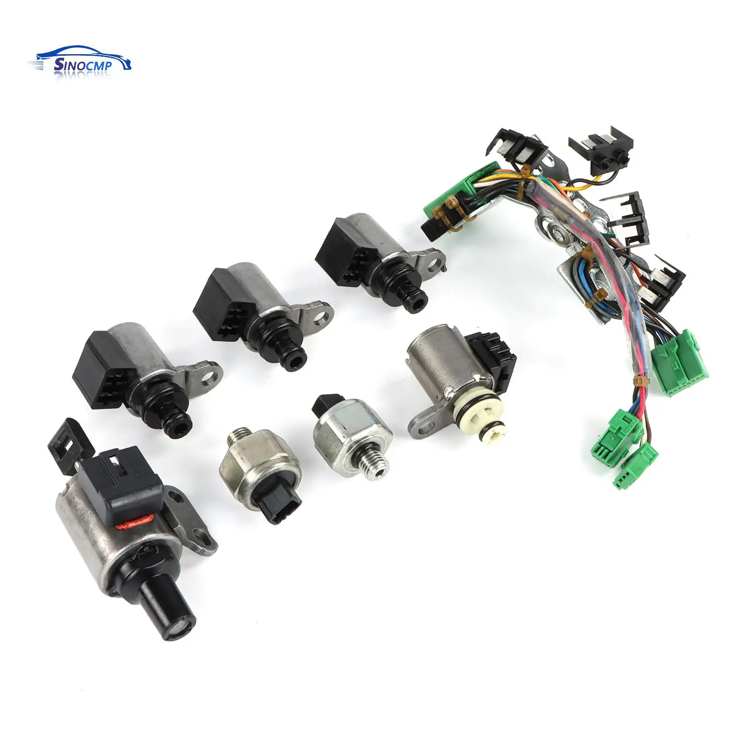 

1 Set Transmission Solenoids Valve Body 33446-JF011 33420XX1 For Nissan Altima Sentra Dodge Caliber 203452A 33435J RE0F10A