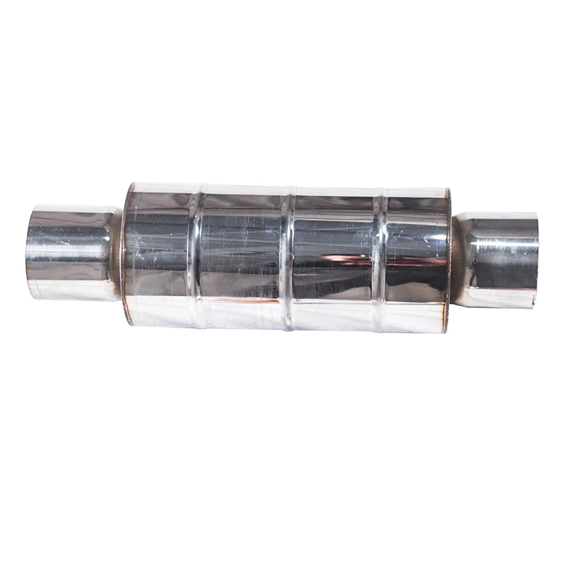 

3 "76mm automotive exhaust muffler tube Muffler resonator Stainless steel liner muffler exhaust tip General purpose