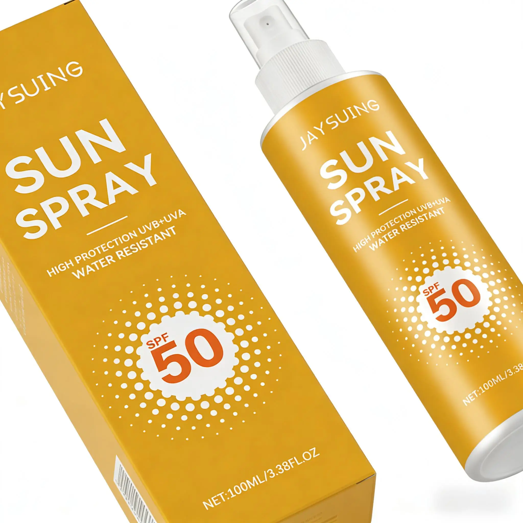 Sunscreen Spray Anti UV Defense Long Lasting Sun Block Face Body Protector Solar Blocker Anti-Aging Moisturizing Skin Care 100ml
