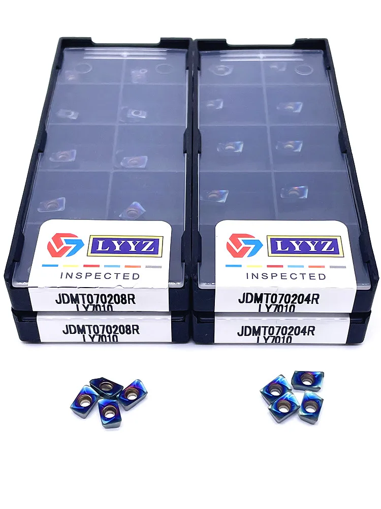 

JDMT070204R JDMT070208R Nano Blue high-quality hard alloy milling cutter, with stainless steel and steel turning tools