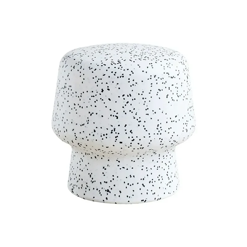 Plastic household round stool, children's cartoon mushroom stool, living room creativity