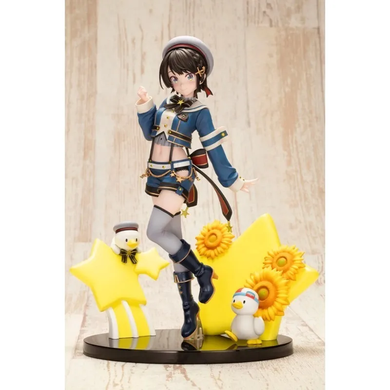 

Genuine in Stock Kotobukiya Hololive Oozora Subaru Subarudo Duck Suspenders Version Anime Figure Decorate Models, Collect Gifts,