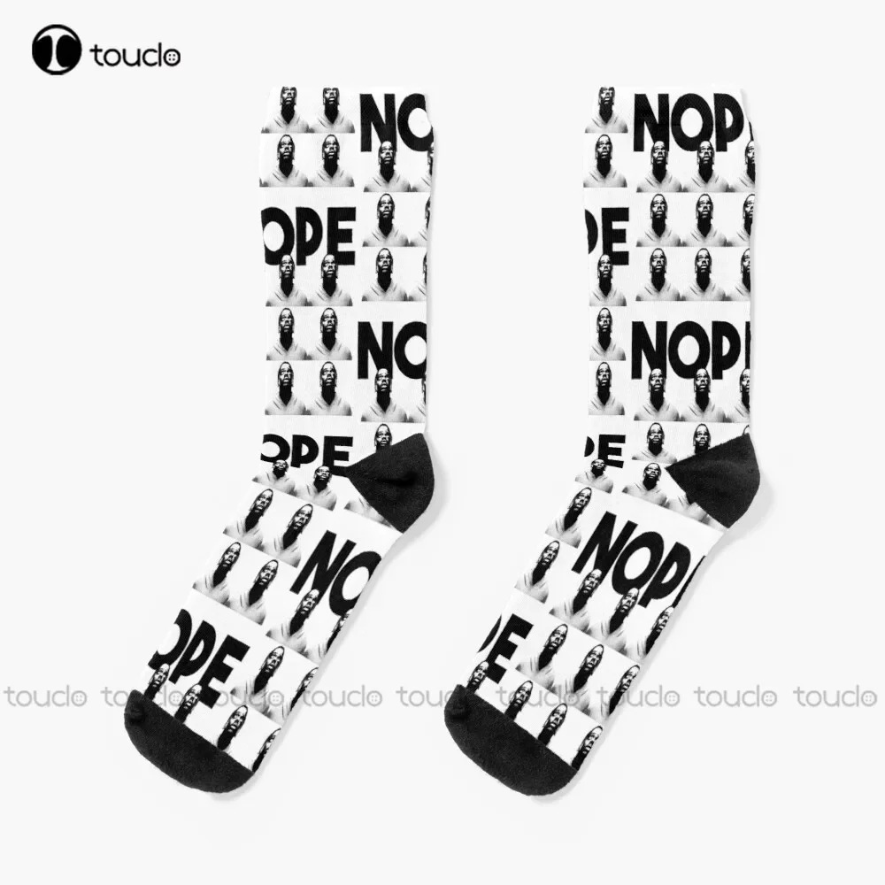 Nope Keke Palmer Socks Warm Socks 360° Digital Print Custom Gift Christmas New Year Gift Creative Funny Socks Halloween New Art