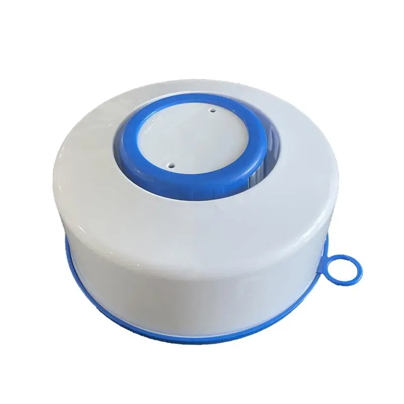 Pill Holder For Pool 7 Inch Spa Pill Dispenser Folding Holder With Pull Ring For Spa Hot Tub In-Ground Pool Inflatable Pool
