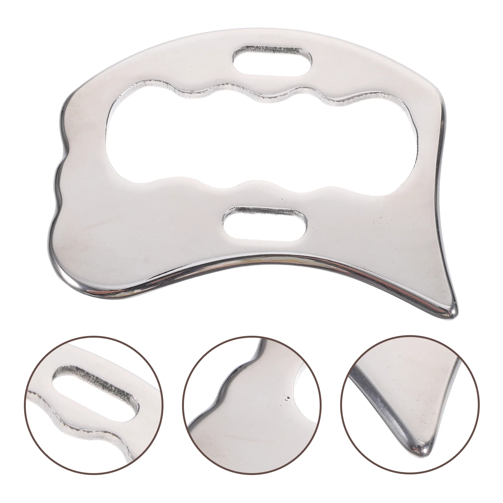 

Stainless Steel Gua Sha Massage Scraping Tool Muscle Relaxing Scraper Handheld Scraping Board Spa Board Tool