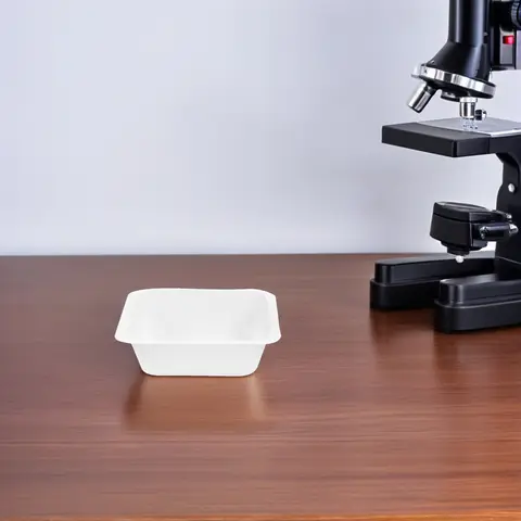 Barche di plastica da 12 pezzi leggere ad alta precisione per cucina da laboratorio Uso farmaceutico Barche di misurazione Pesatura standard scientifica