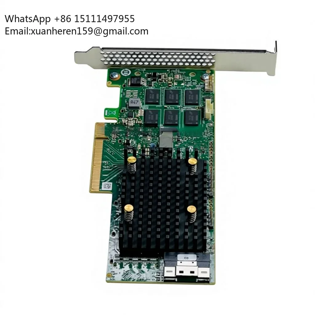 

Контроллер RAID-массива Boardcom LSI 9560-8i 4G NVMe с 8 портами SAS/SFF-8654, SAS3908 05-50077-01