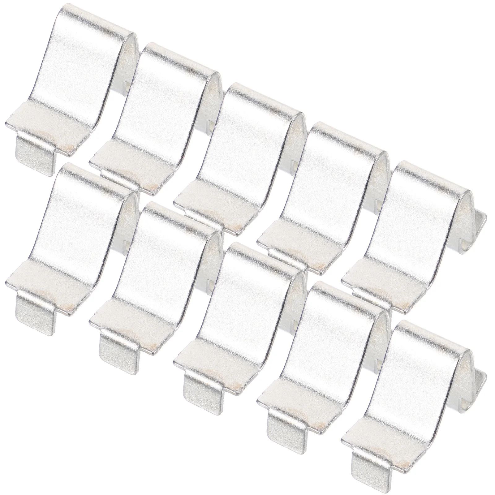 

12 Pcs File Cabinet Accessories Bookcase Heave Duty Shelf Clip Support Clips Wall-mounted Metal Supports Iron