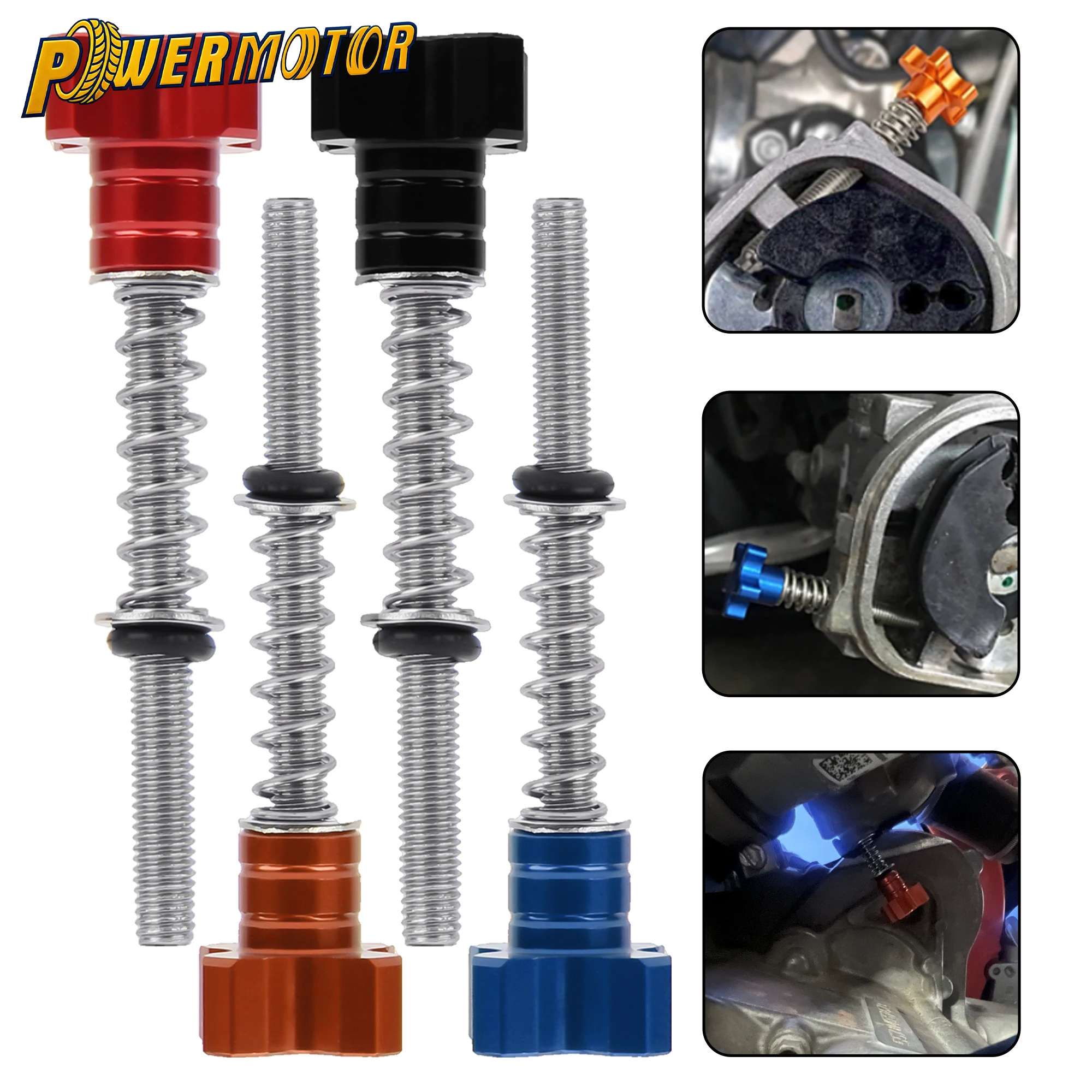

Motocross Fuel Idle Speed Adjuster Screw CNC Aluminum For KTM TPi EXC 300 250 150 XCW TPi 2018-2023 Motorcycle Accessories