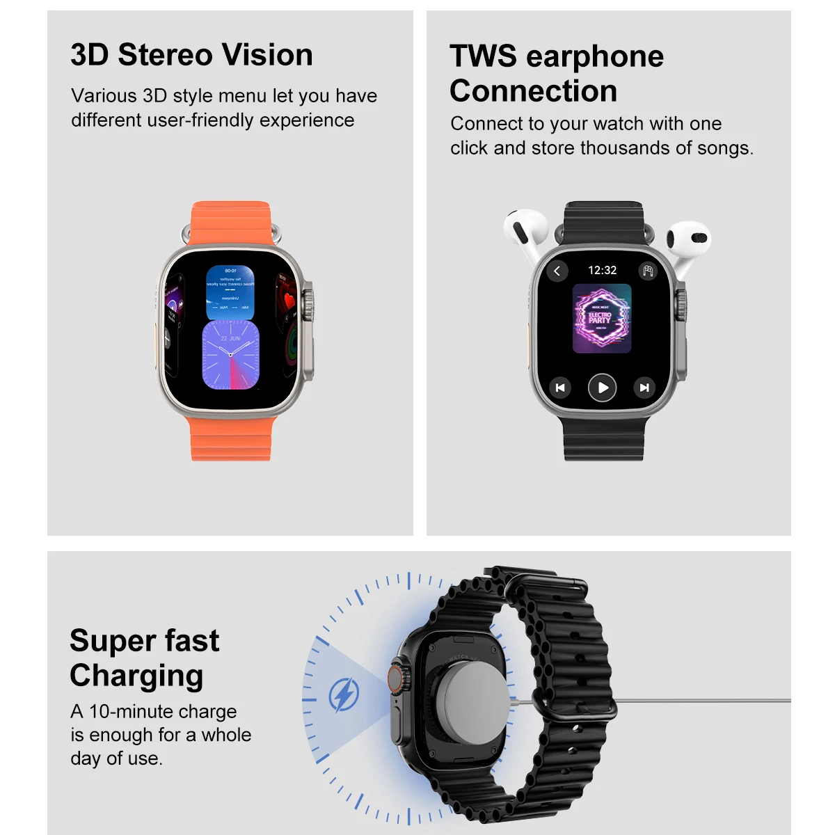 Relojes inteligentes con asistente de voz AI de 2,04 pulgadas, nueva aplicación 2025, descarga de red, compartir llamadas Bluetooth, seguimiento GPS, reloj inteligente NFC para hombres
