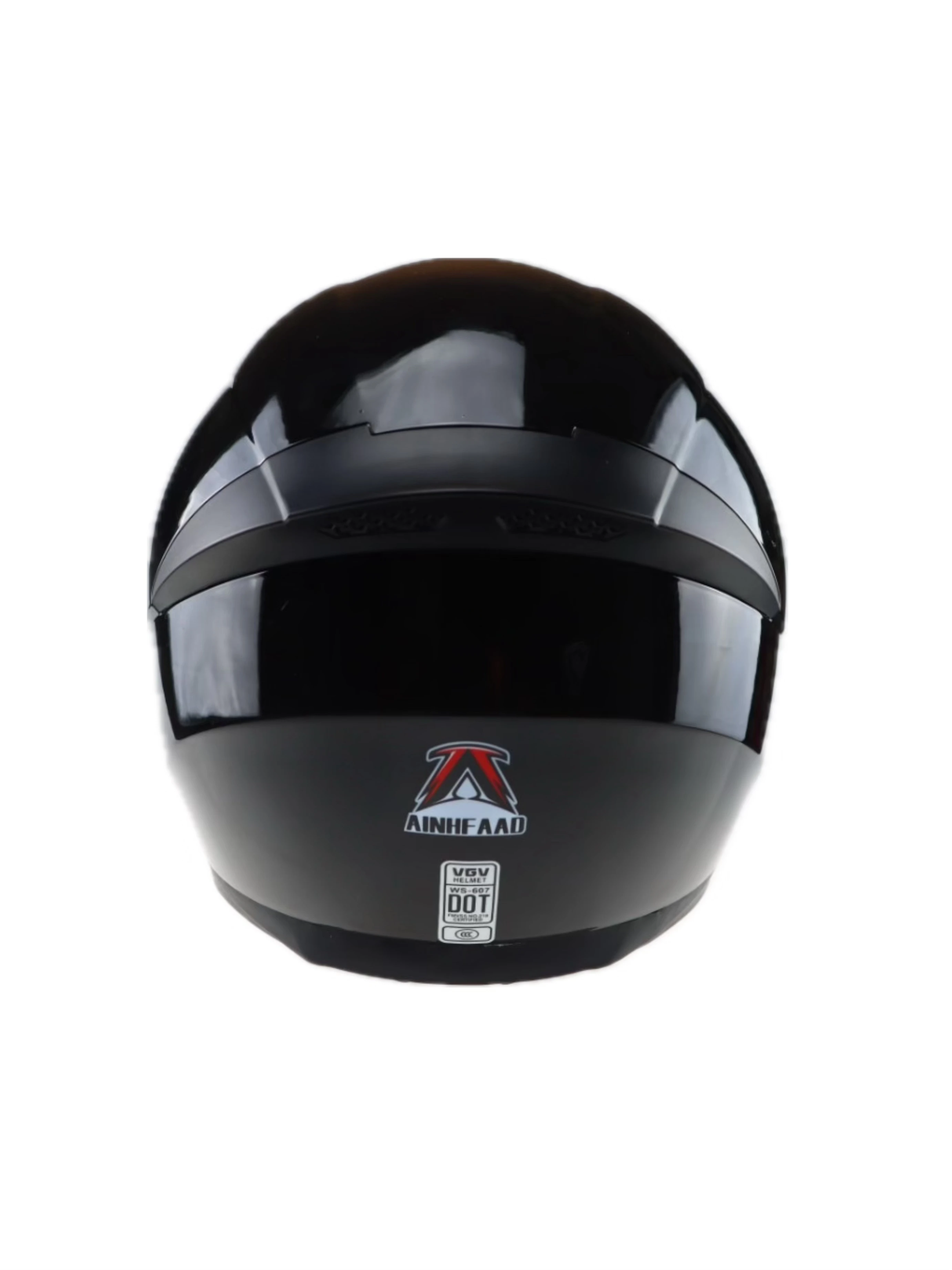 AINHFAAD Full-face helmet, DOT-certified motorcycle riding helmet, M/L Size,607