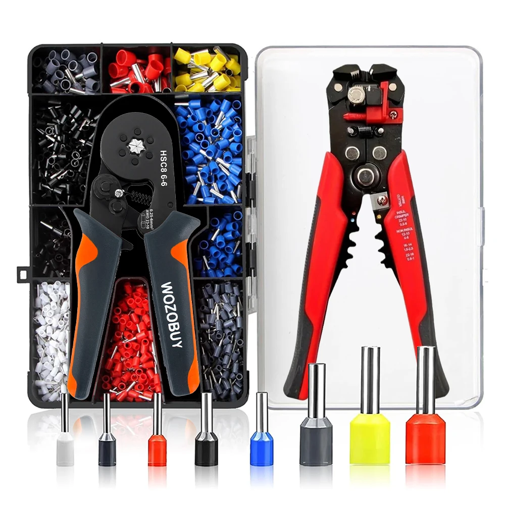 

Инструмент для зачистки проводов, инструмент для обжима наконечников HSC8 6-4/6-6, электрические щипцы для обжима трубных клемм, ремонт электрических цепей