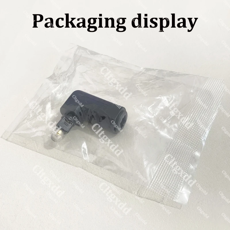 360 ° Drehbarer Toslink Optischer Audio-Adapter SPDIF Quadratische Buchse zu Mini 3,5mm Stecker Glasfaser-Verbinder für TV-Soundbar-Verstärker – Detail 10