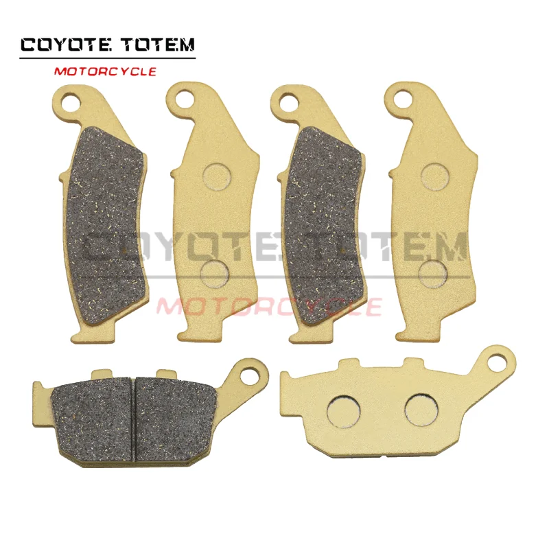 

The front and rear brake pads of motorcycles are suitable for Honda XL650 from 2000 to 2007, XL700 from and XRV750 from