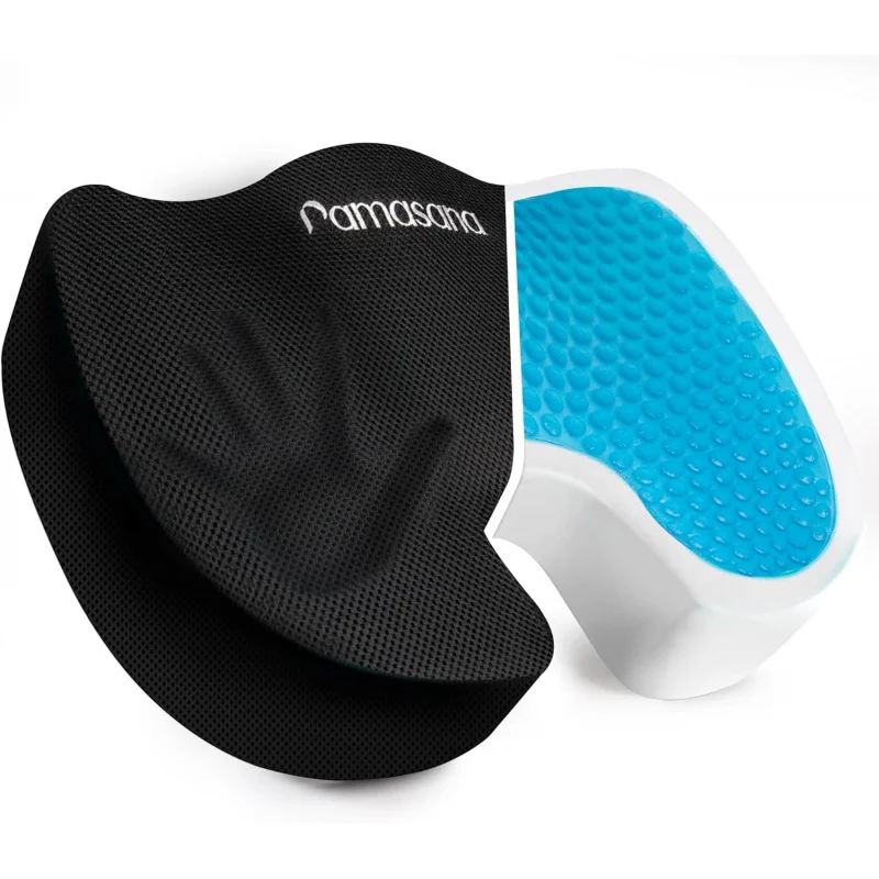 

Pressure , Seat Cushions for Office Chairs, Sciatica Pillow, Tailbone Pain Relief Cushion, Gel Se
