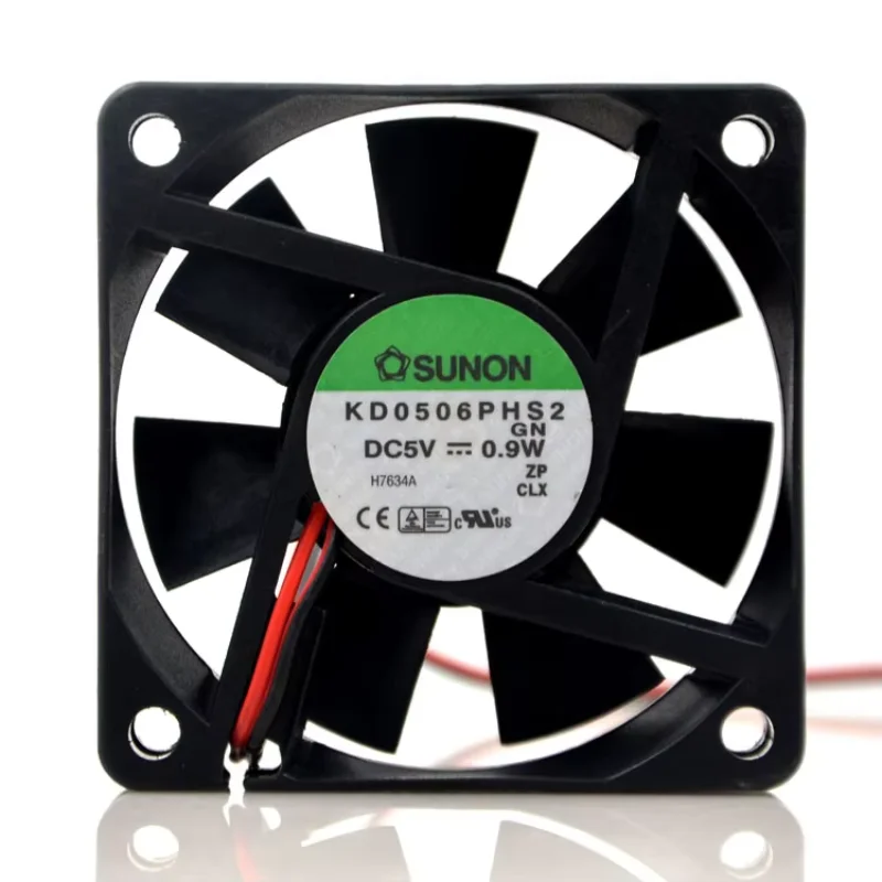 SUNON KD0506PHS2 GN DC 5V 0.9W 60x60x15mm 2-Wire Server Cooling Fan