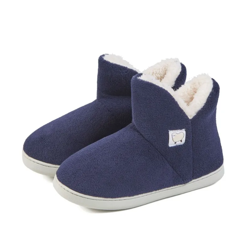 

Female 2023 Winter Cotton Slippers Sheepskin Woman Slippers Natural Fur Women Warm Indoor Shoes Soft Wool Lady House Slippers