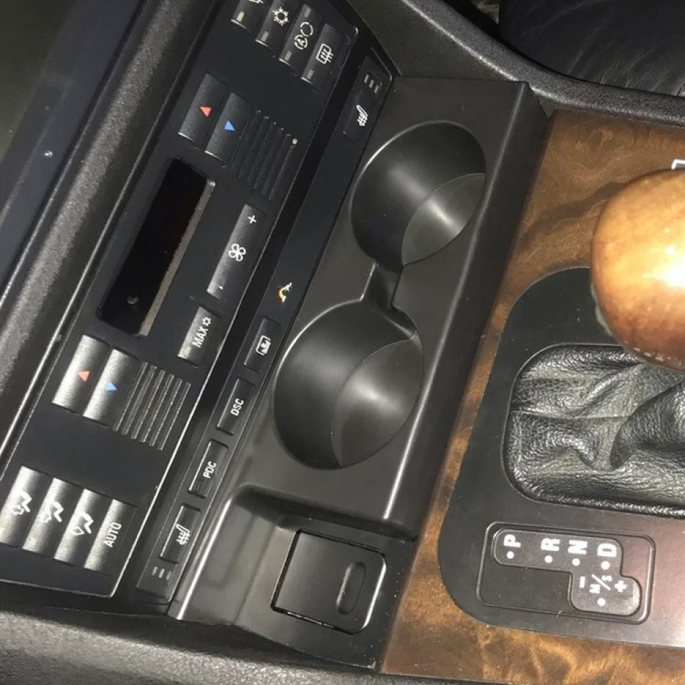 Car Cup Holder For BMW 5 Series E39 528i 530i M5 Interior Dashboard Storage Box Drink Mount Organizer Accessories