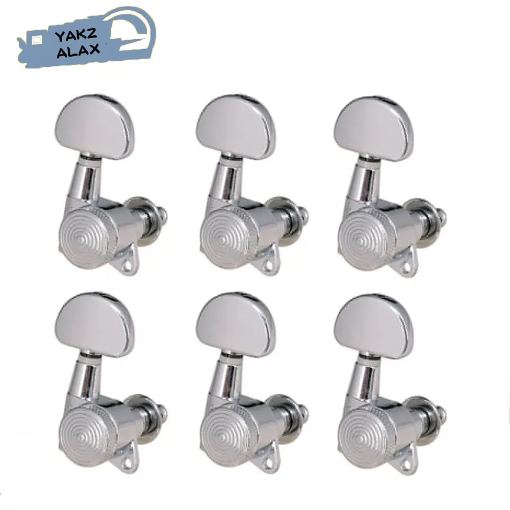 6Pcs Guitar String Peg Locking Tuners Electric Guitar String Knob Improve Guitar String Peg Locking Tuner