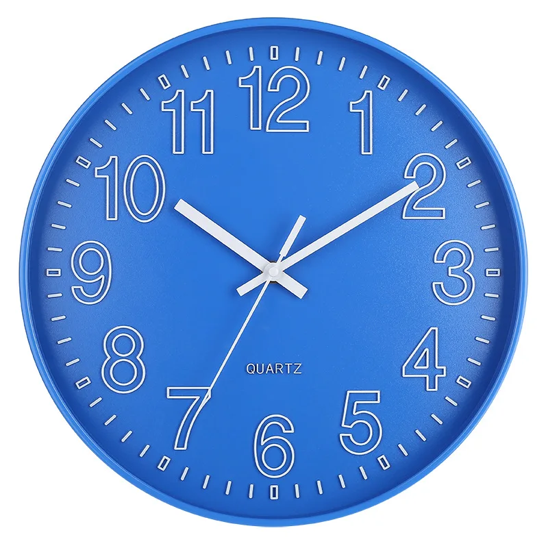 

Creativity Silent Wall Clocks Table Restaurant Digital Fashion Modern Wall Clocks Digital Plastic Home Decor Стенные Часы MHBGZ