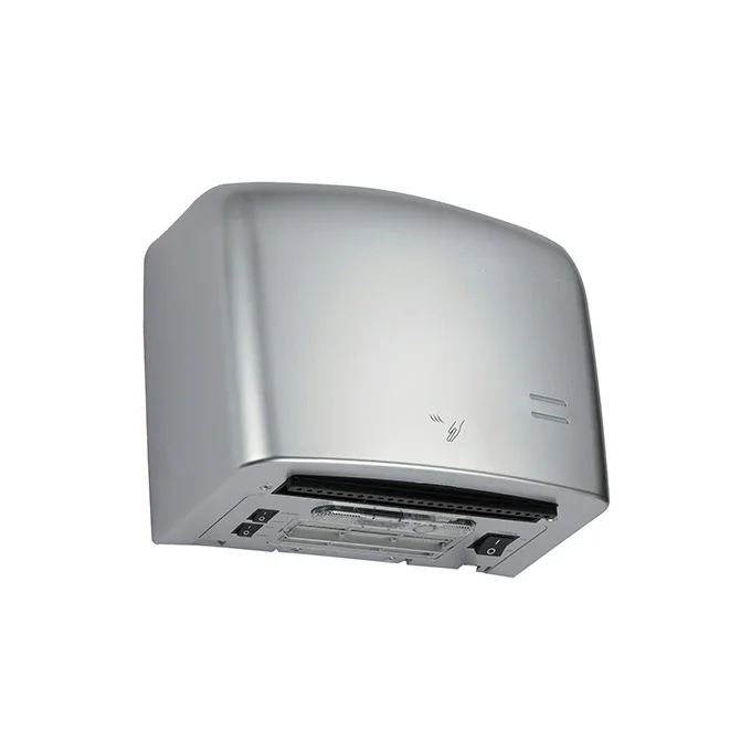 Kuaierte economic 1250w abs white ecohygiene wall mount high speed automatic electric hand dryer with HEPA filter