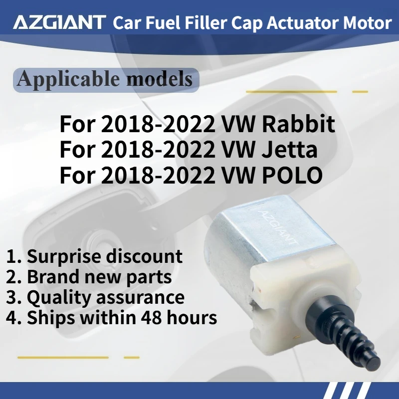 For 2018-2022 VW Rabbit/Jetta/POLO Car Fuel Filler Flap Open Lock Release Actuator Motor New high-quality replacement parts