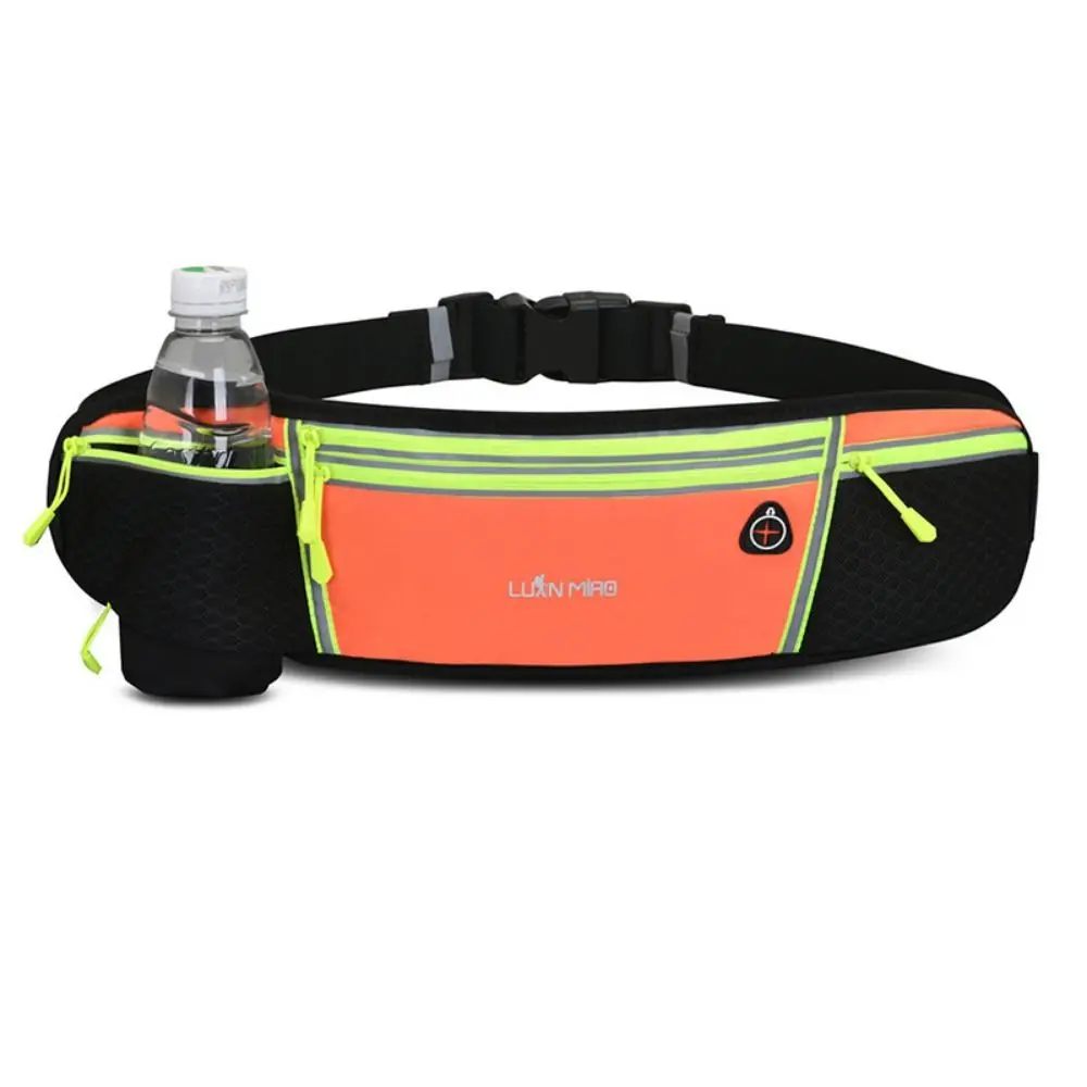 

With Bottle Bag Running Waist Bags Phone Case Hydration Belt Bottle Marathon Running Bag Belt Bag Waterproof Sports Phone Bag