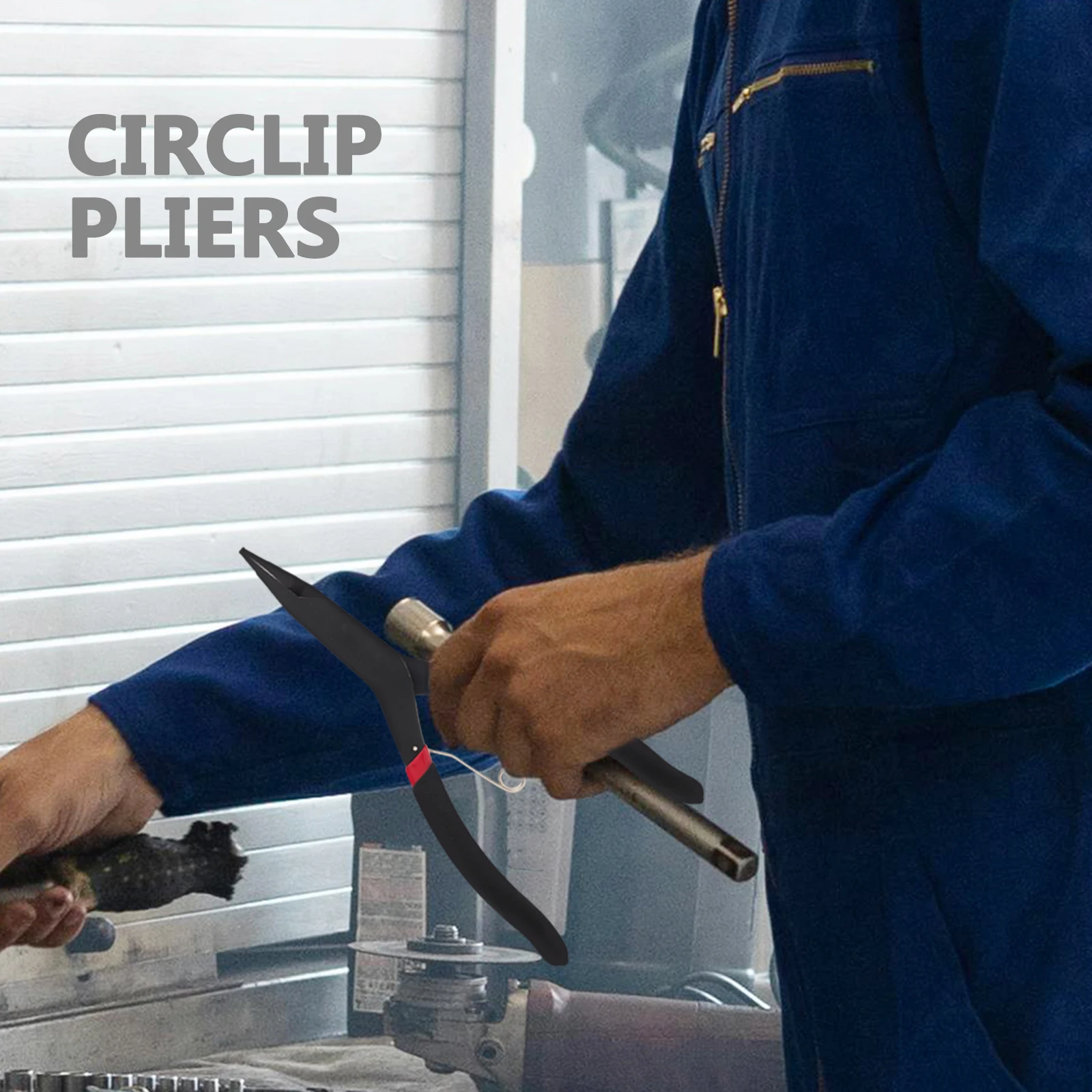 

9 Inch Snap Pliers For Transmission Clutch Shaft Repair Durable Circlip Lock Ring Removal Tool Retaining Ring Pliers Hand Tool