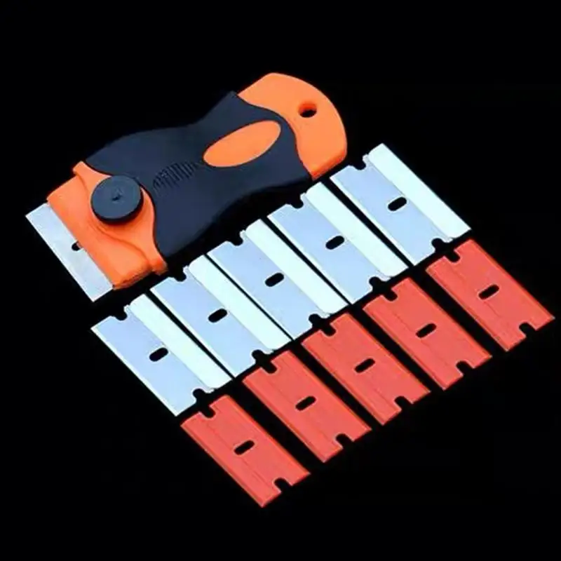 Windshield Sticker Scraper Sticker Remover Tool Floor Seam Cleaning Tools For Car Windshield Advertising Glass Sticker Removal