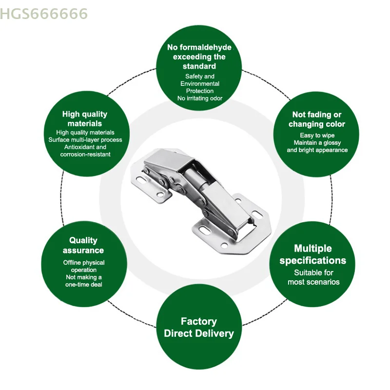 

1Set 90-Degree Steel Hinges, Perfect for Home Cabinet Doors, Easy-to-Install Furniture Accessories